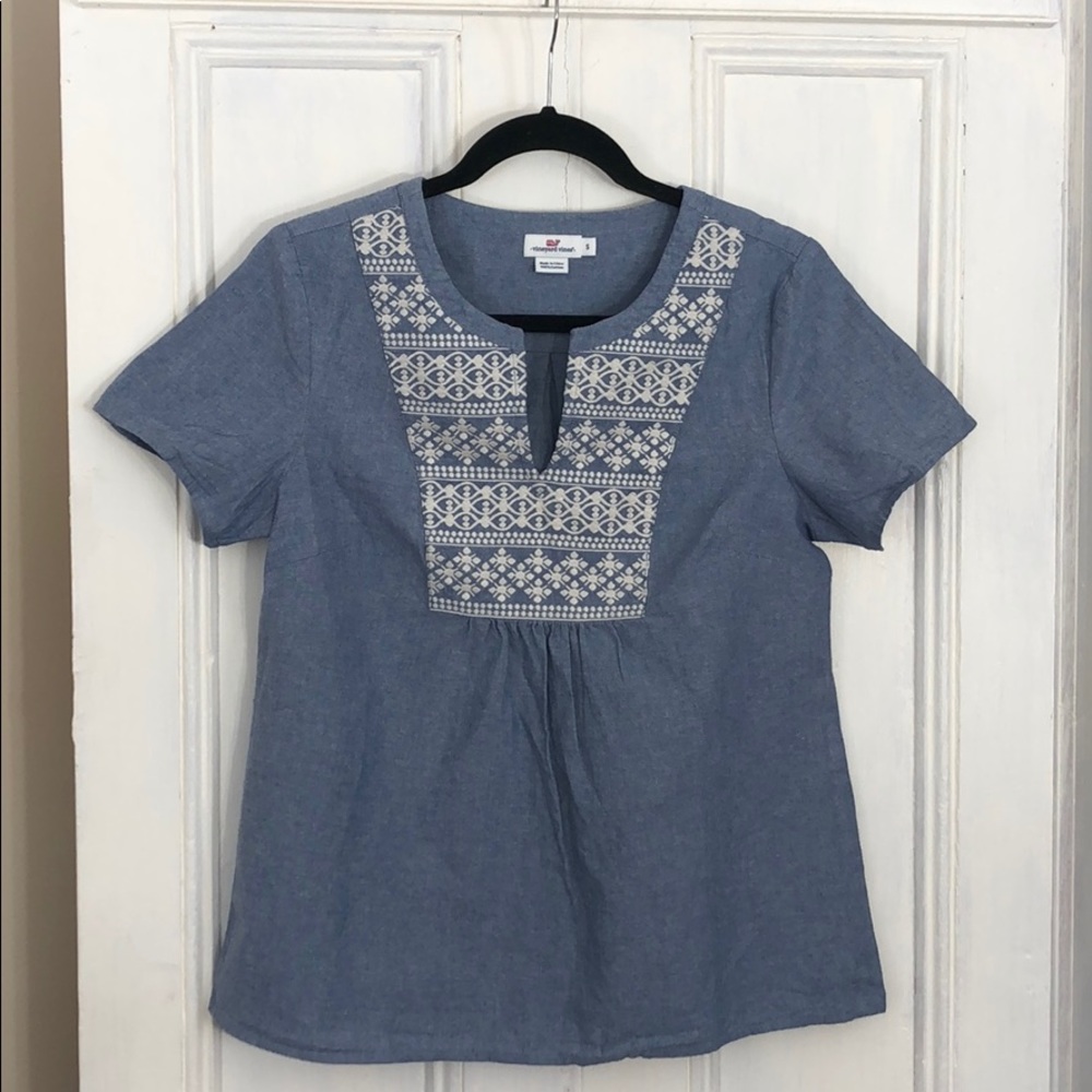 VINEYARD VINES NEW W/O TAGS TUNIC SHIRT SMALL